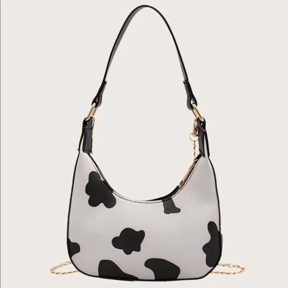 Handbags - New Cow Print Baguette Bag